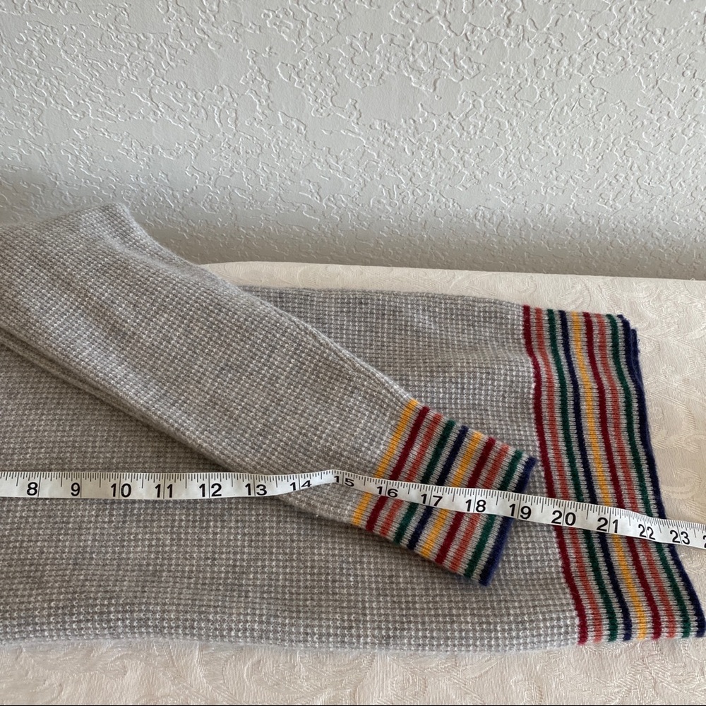 Madewell gray oversized Cashmere Sweater - Picture 9 of 11